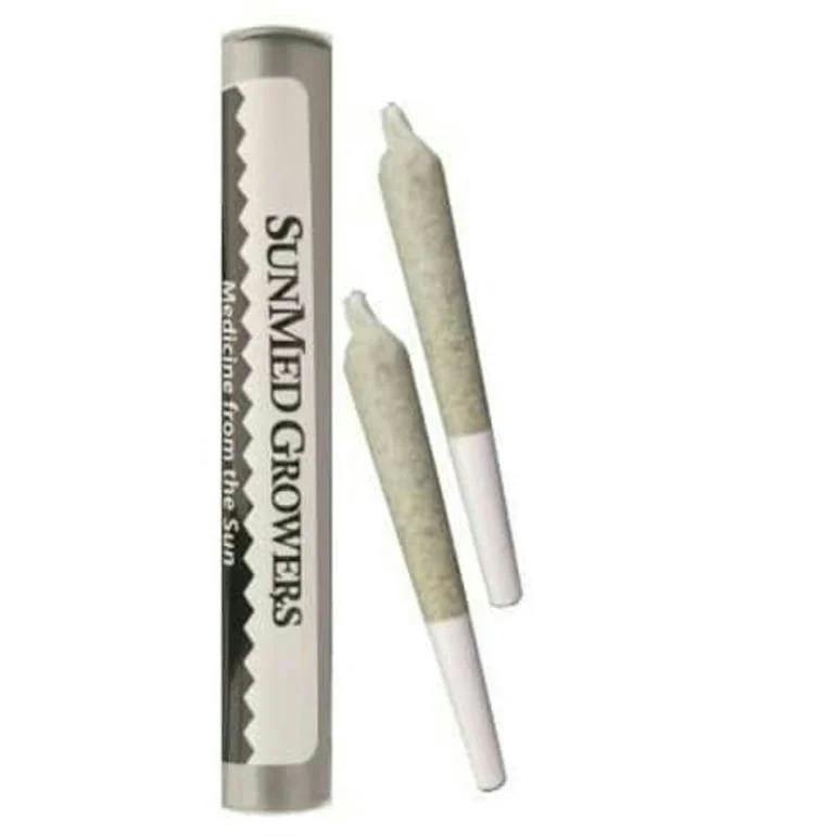 SunMed | Pre Rolls | Gush Mints | 2 x