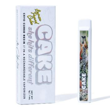 CAKE DISPOSABLE PINEAPPLE EXPRESS MINI CRYO CURED LIVE RESIN 1G