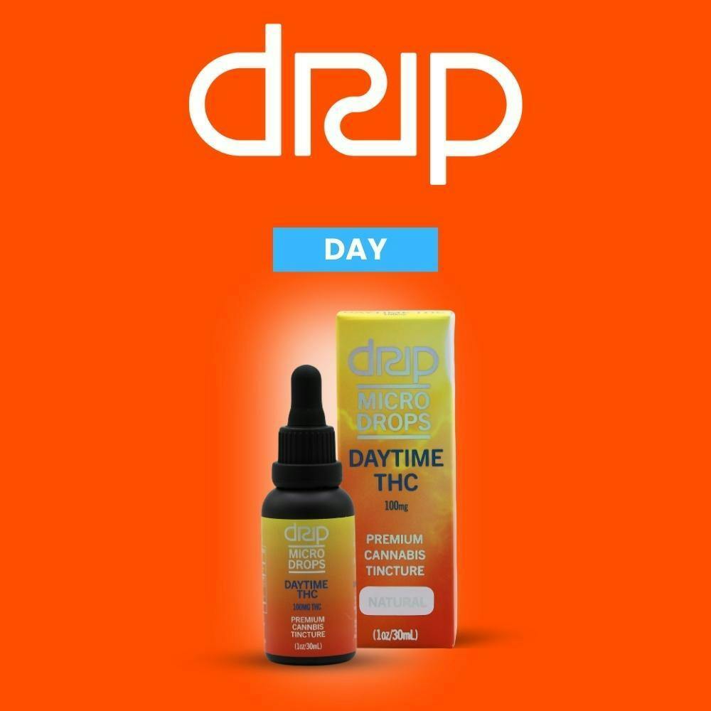 DRIP DROPS MICRO DAY NATURAL TINCTURE 100MG