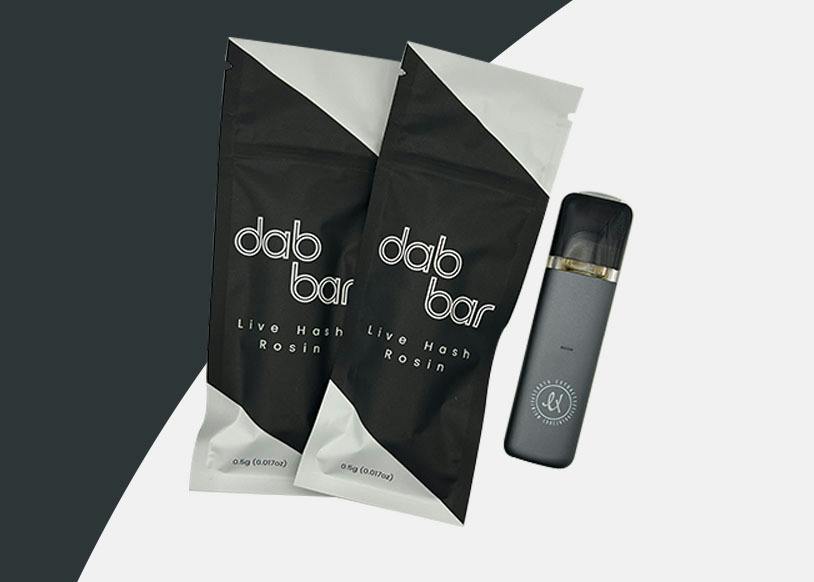 EX DAB BAR LIVE HASH ROSIN PURPLE ICE WATER 0.5G