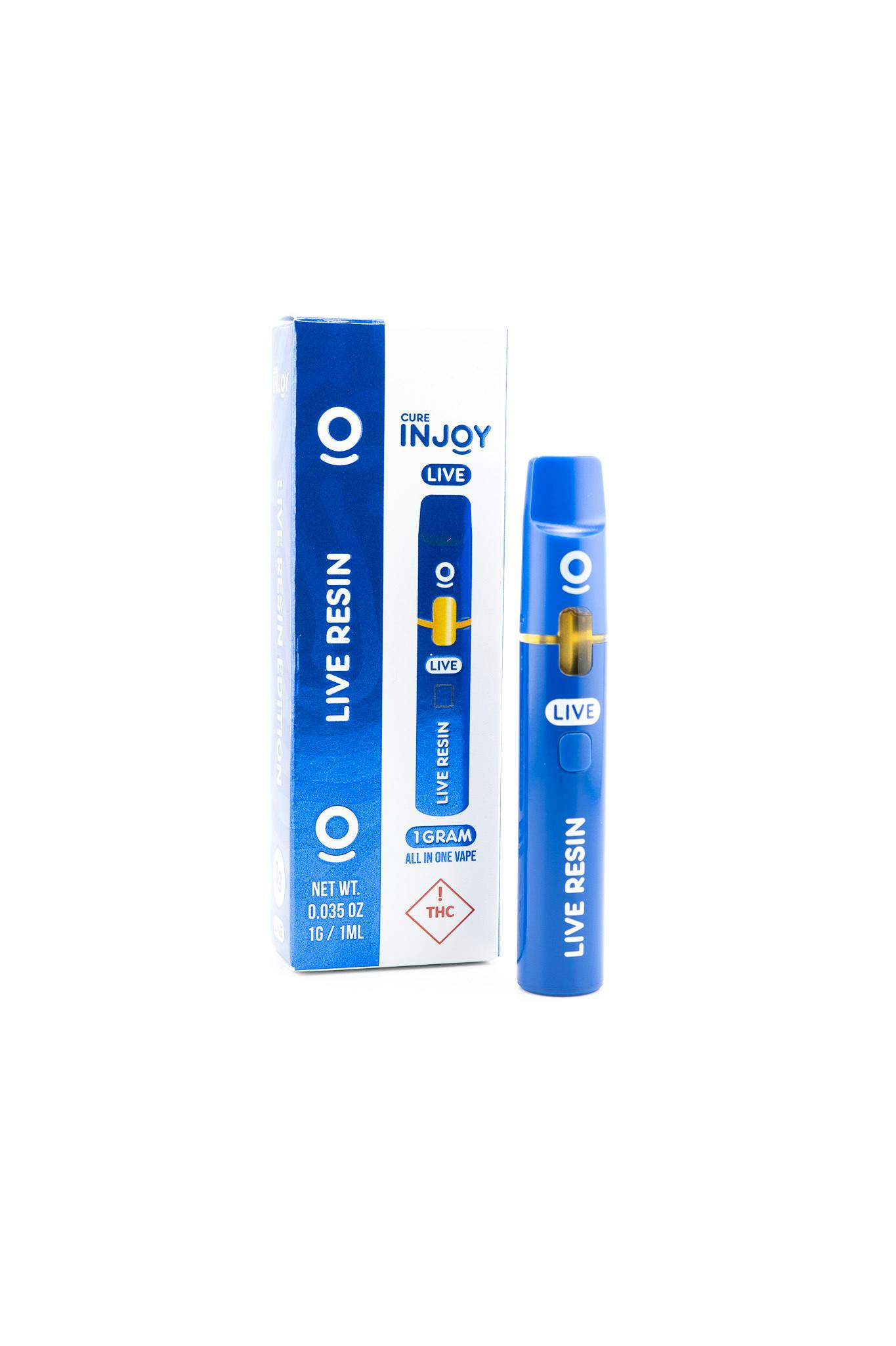 CURE INJOY LIVE RESIN DISPOSABLE 4Z'S 1G
