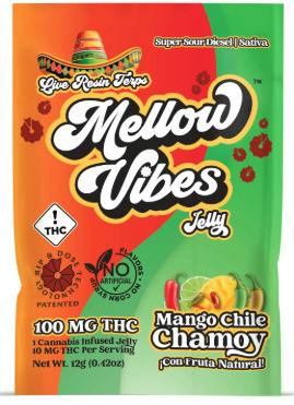 MELLOW VIBES MANGO CHILE CHAMOY JELLY 100MG