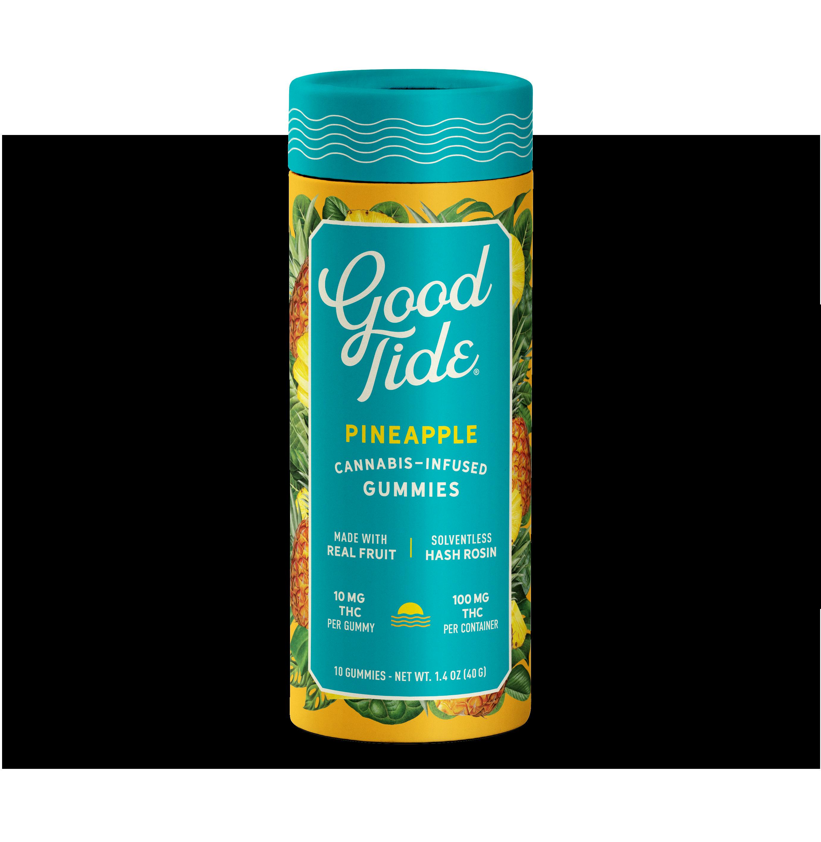 GOOD TIDE PINEAPPLE 100MG THC