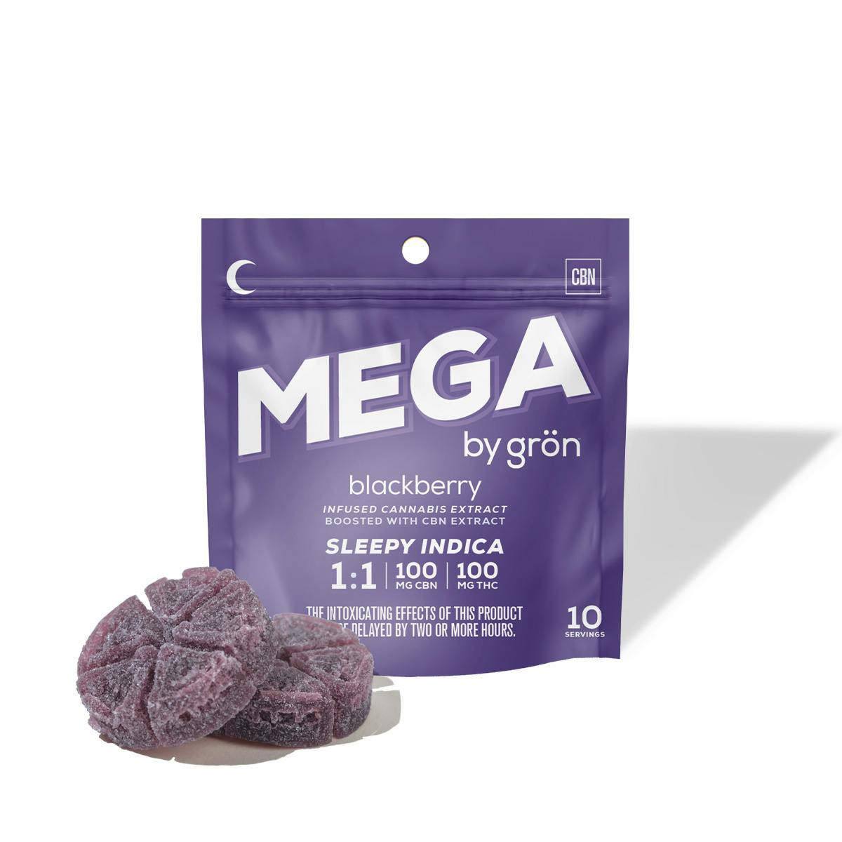 Blackberry | 1:1 THC:CBN | Mega Pearl
