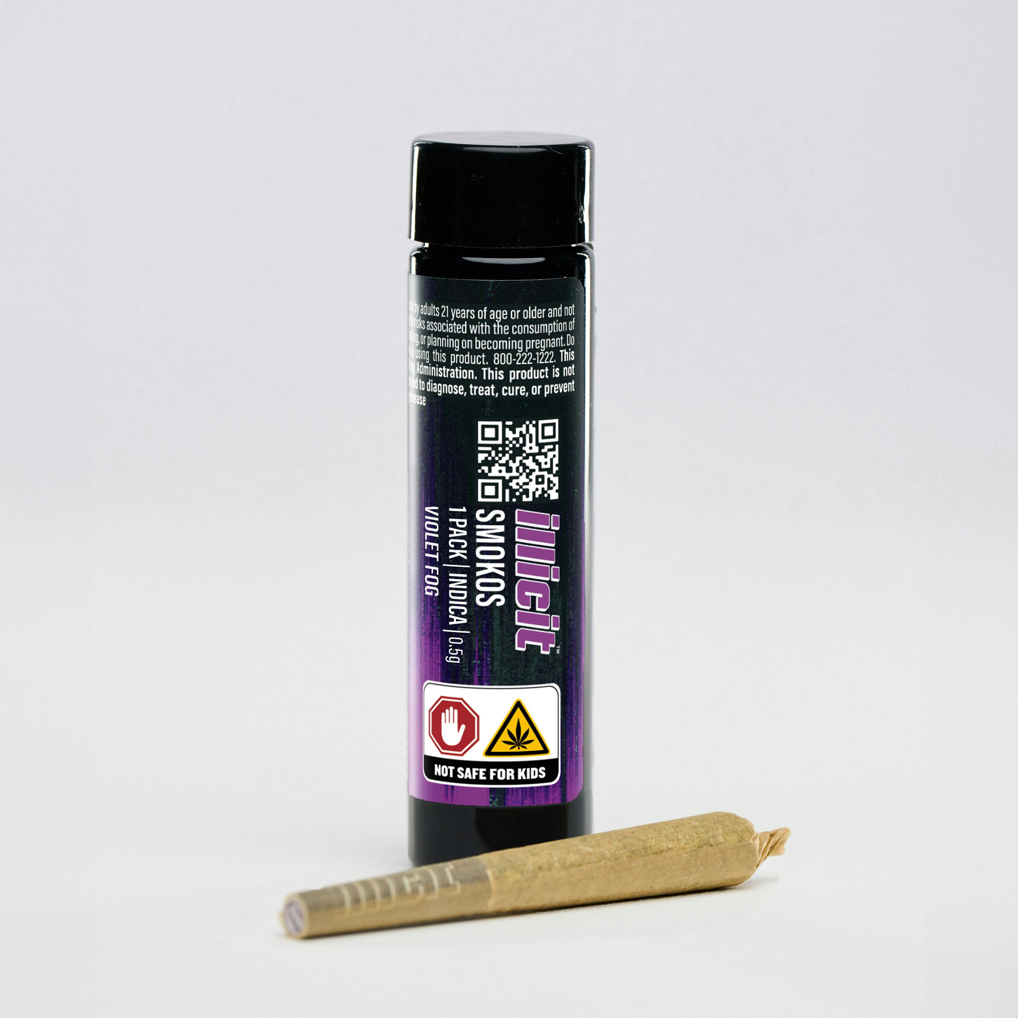 Violet Fog | Smokos 0.5g (1ct) cannabis product