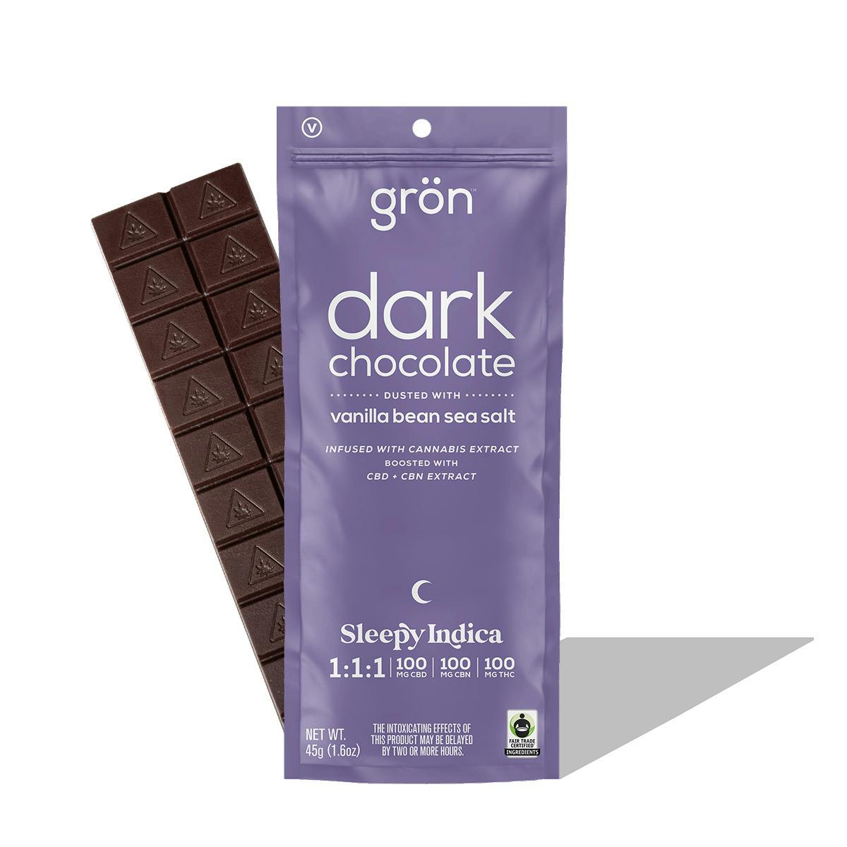 Dark Chocolate | 1:1:1 CBN:CBD:THC | Sleepy Indica