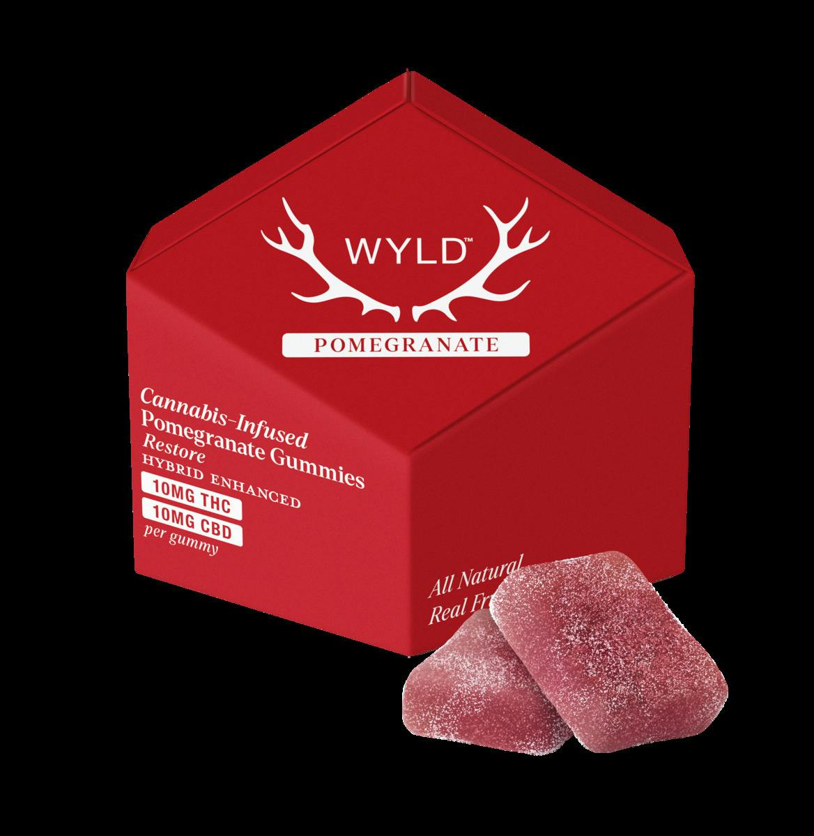 Pomegranate | 1:1 THC:CBD | Gummies