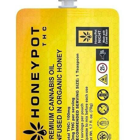 UrbanXtracts | Honey Pot | NIGHT | Indica | 100mg at Easy Jay's Cannabis