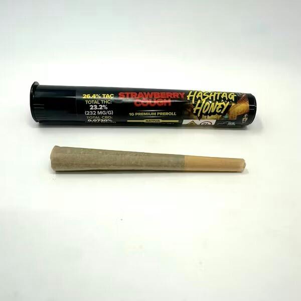Hashtag Honey | Strawberry Cough | Joint | 1g at Easy Jay's Cannabis