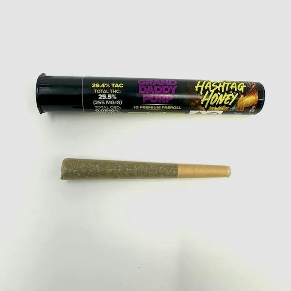 The Sauce | Hashtag Honey | Grand Daddy Purp | Preroll | 1g | Indica at Easy Jay's Cannabis