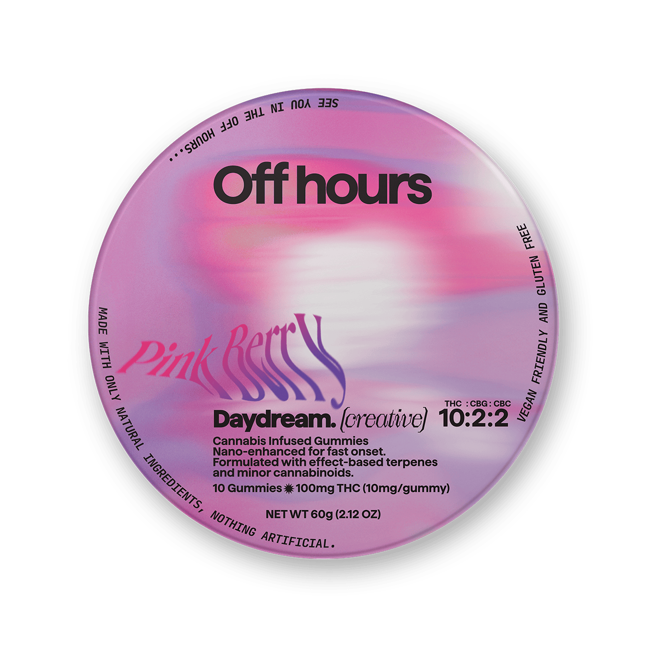 OFF HOURS | Daydream | Creative | Pinkberry | Sativa | 100 mg at Easy Jay's Cannabis