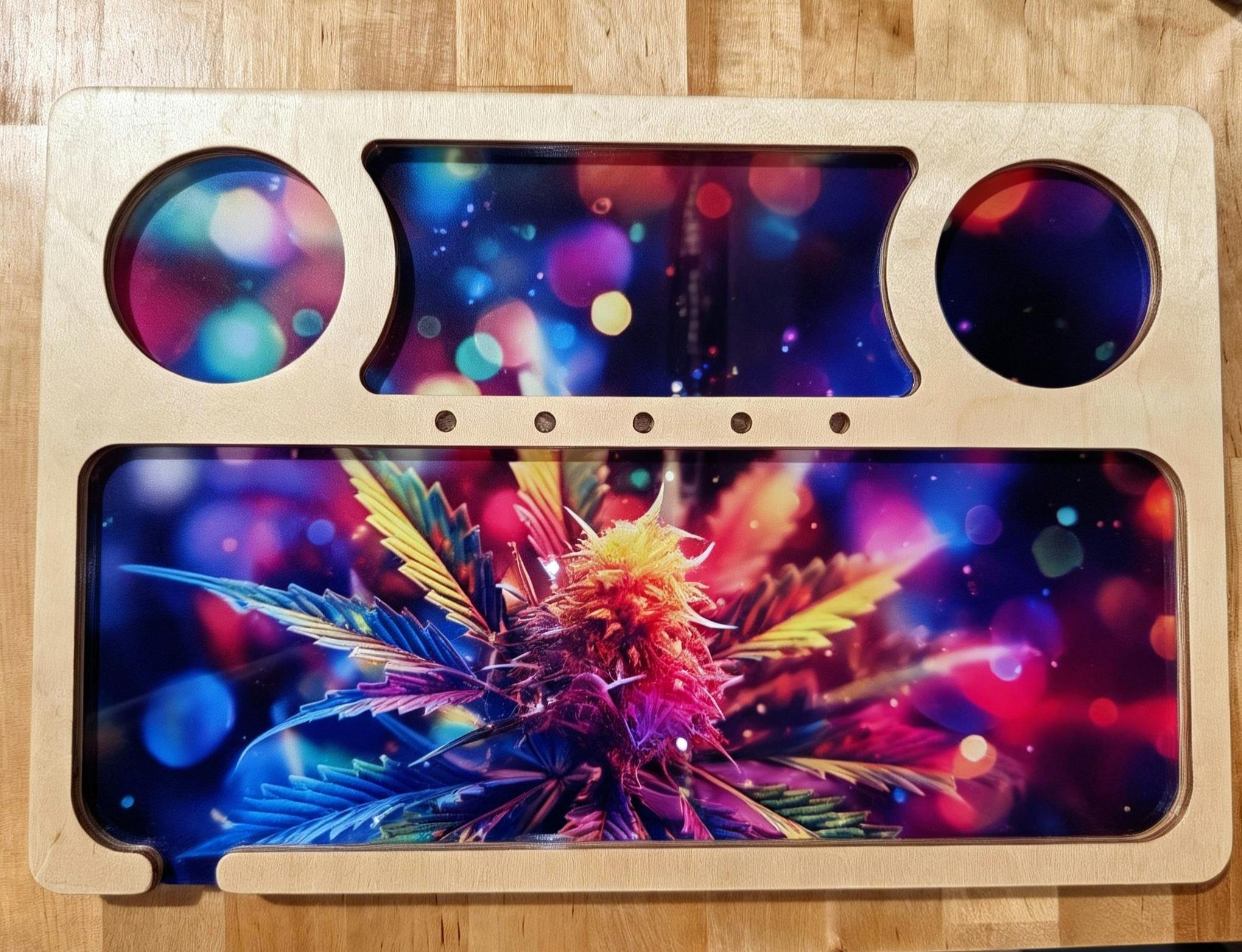 Wooden Rolling Tray
