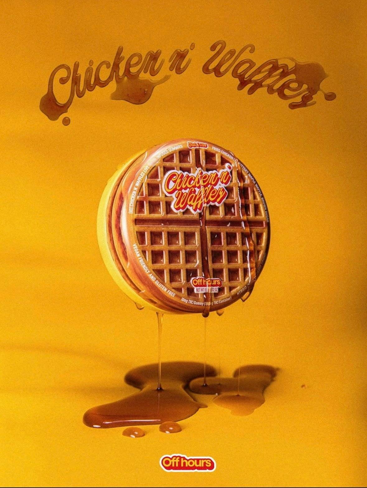Off hours | Live Rosin Gummies Batch 024 | Chicken N Wafflez | Hybrid