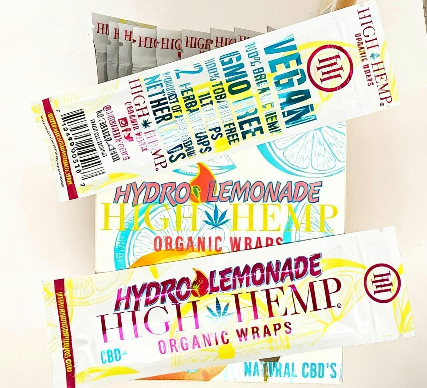 High Hemp Hydro Lemonade Organic Wraps