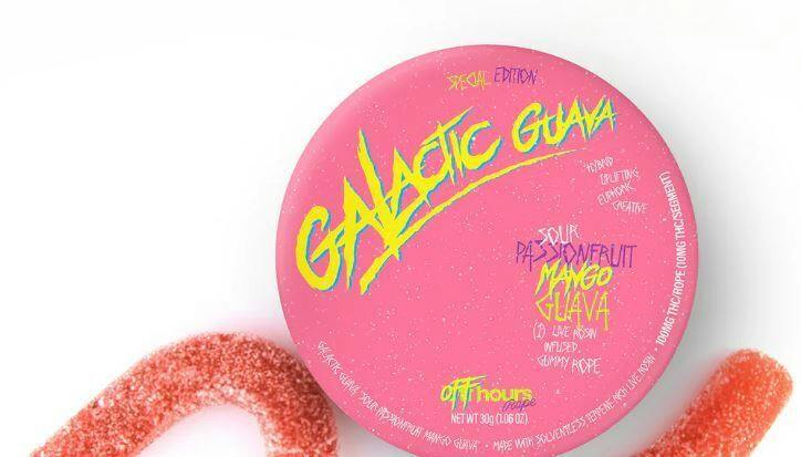 Off hours | Live Rosin Rope | Galactic Guava | Passionfruit Mango Guava