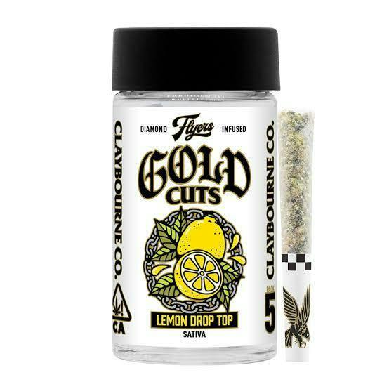 Lemon Drop Top Frosted Flyers Gold Cuts