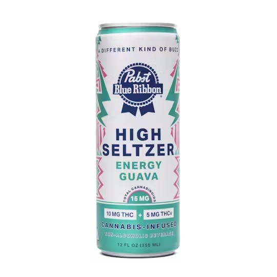 DAYTIME GUAVA: DAYTIME GUAVA SELTZER - 2:1 THC:THCV - 15 mg