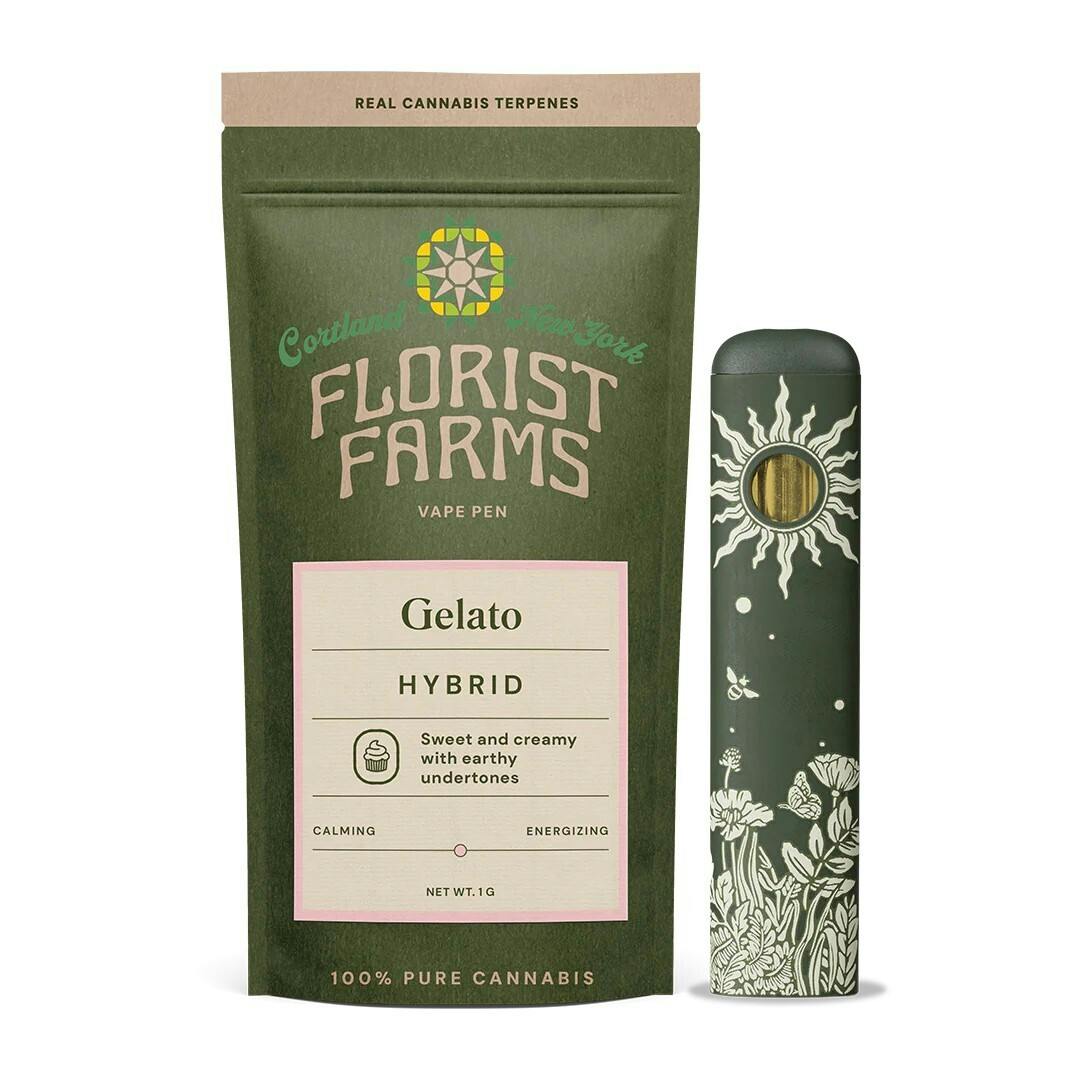 Florist Farms 1g Rechargeable Vape - Gelato