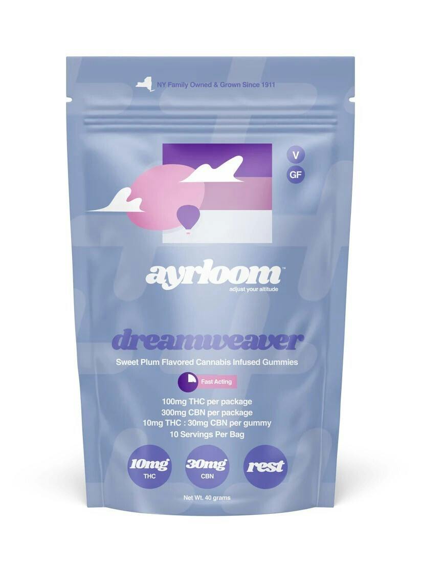 Ayrloom Up Gummies - Dreamweaver 1:3 THC:CBN