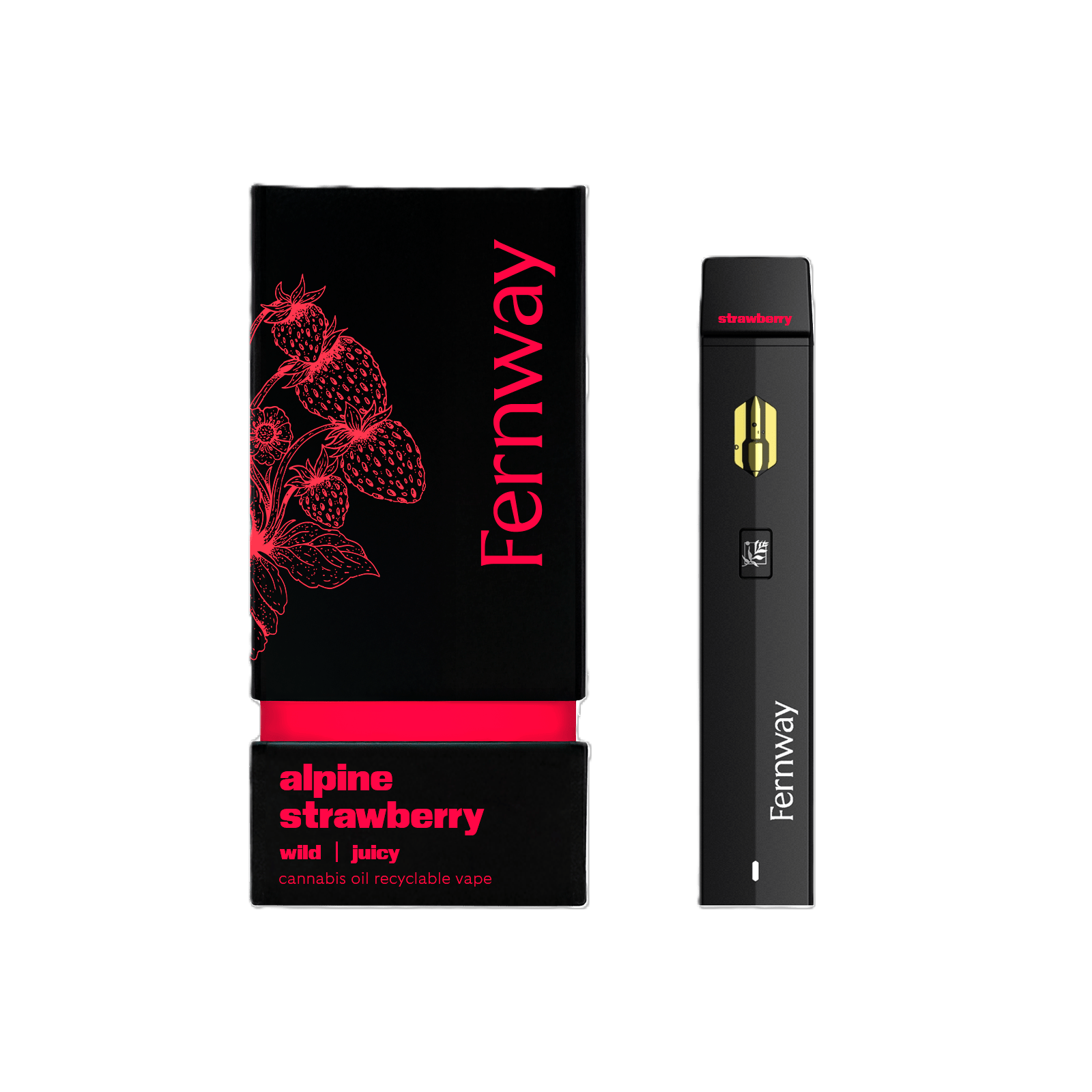 Fernway Traveler Vape 1g - Alpine Strawberry