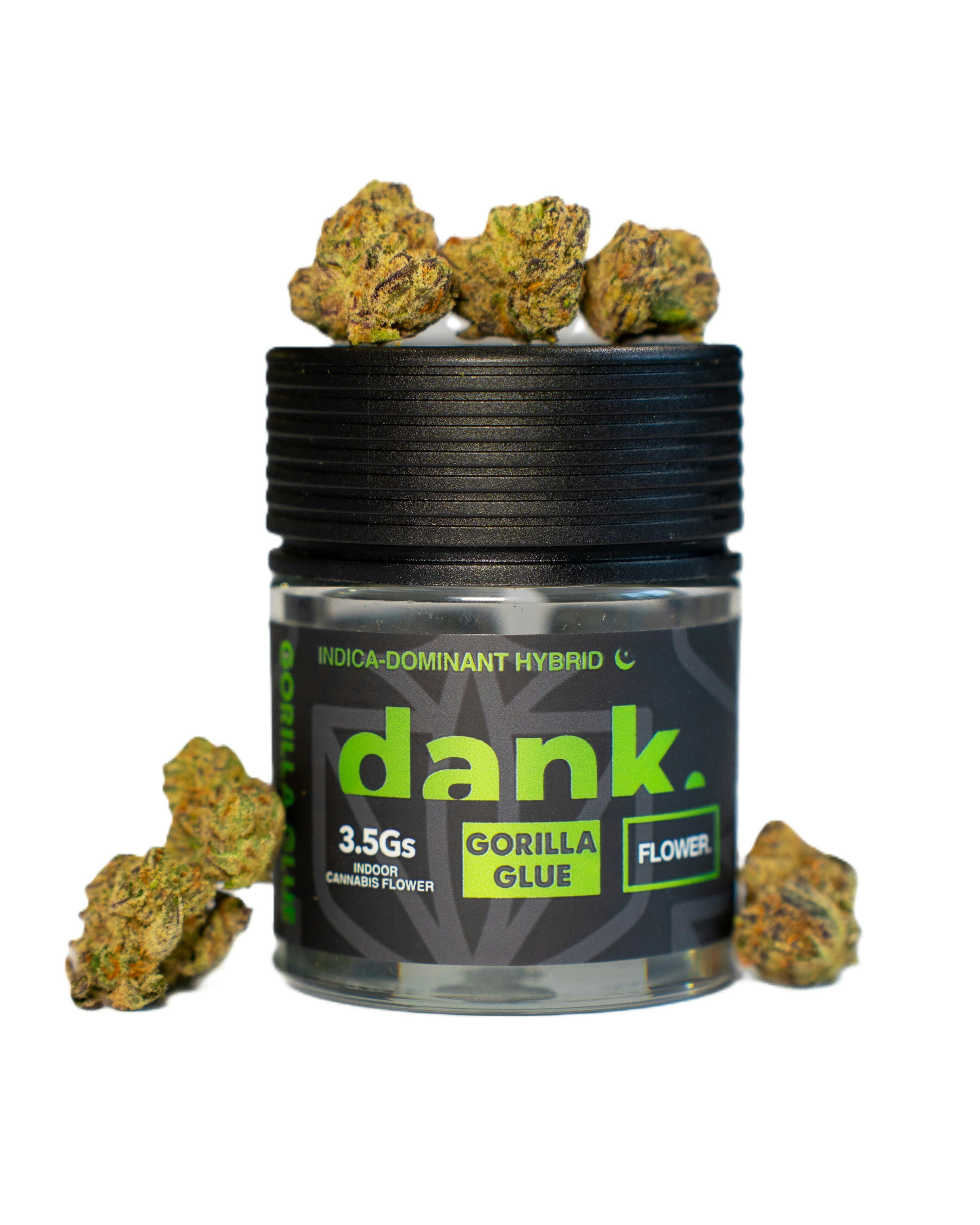 Dank 3.5g Flower Jar - Gorilla Glue