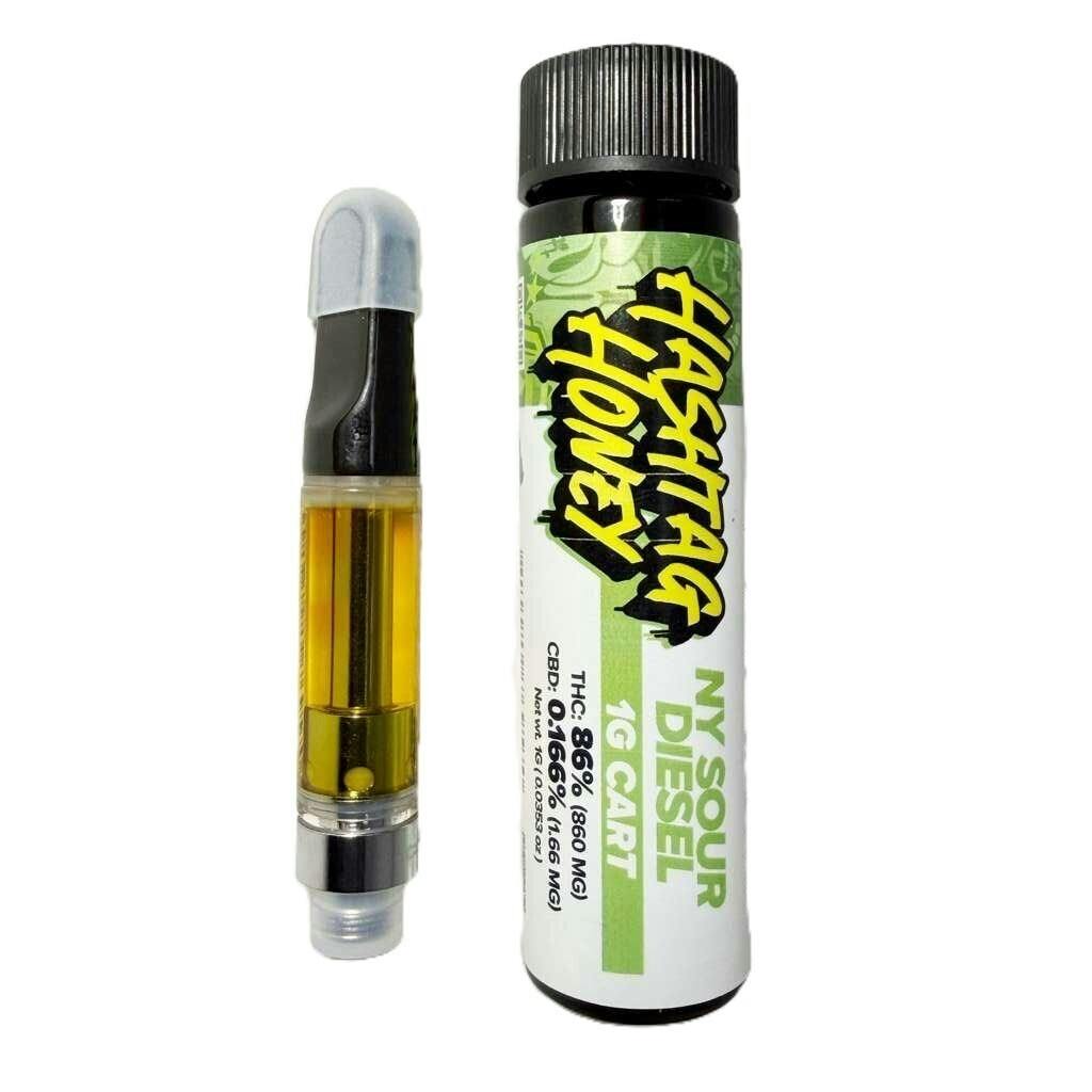 Hashtag Honey 1g Cart - NY Sour Diesel