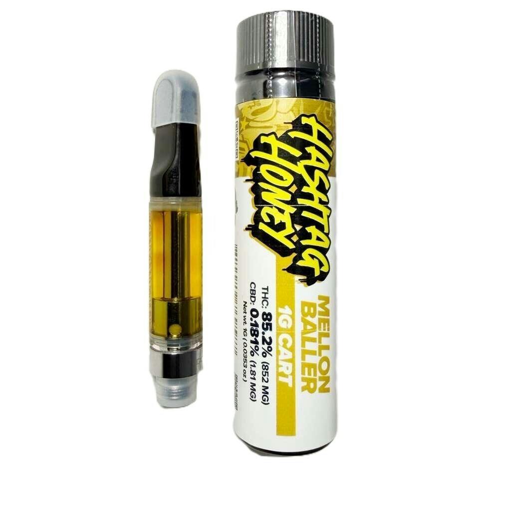 Hashtag Honey 1g Cart - Melon Baller