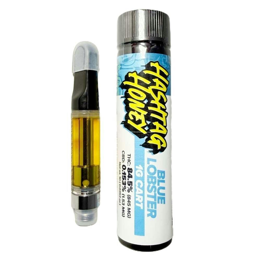 Hashtag Honey 1g Cart - Blue Lobster