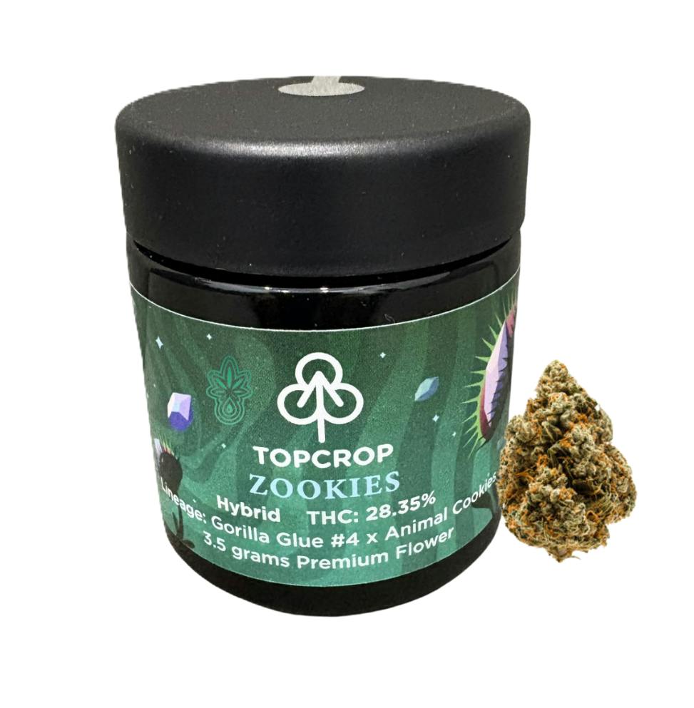 Top Crop Premium Flower 3.5g - Zookies