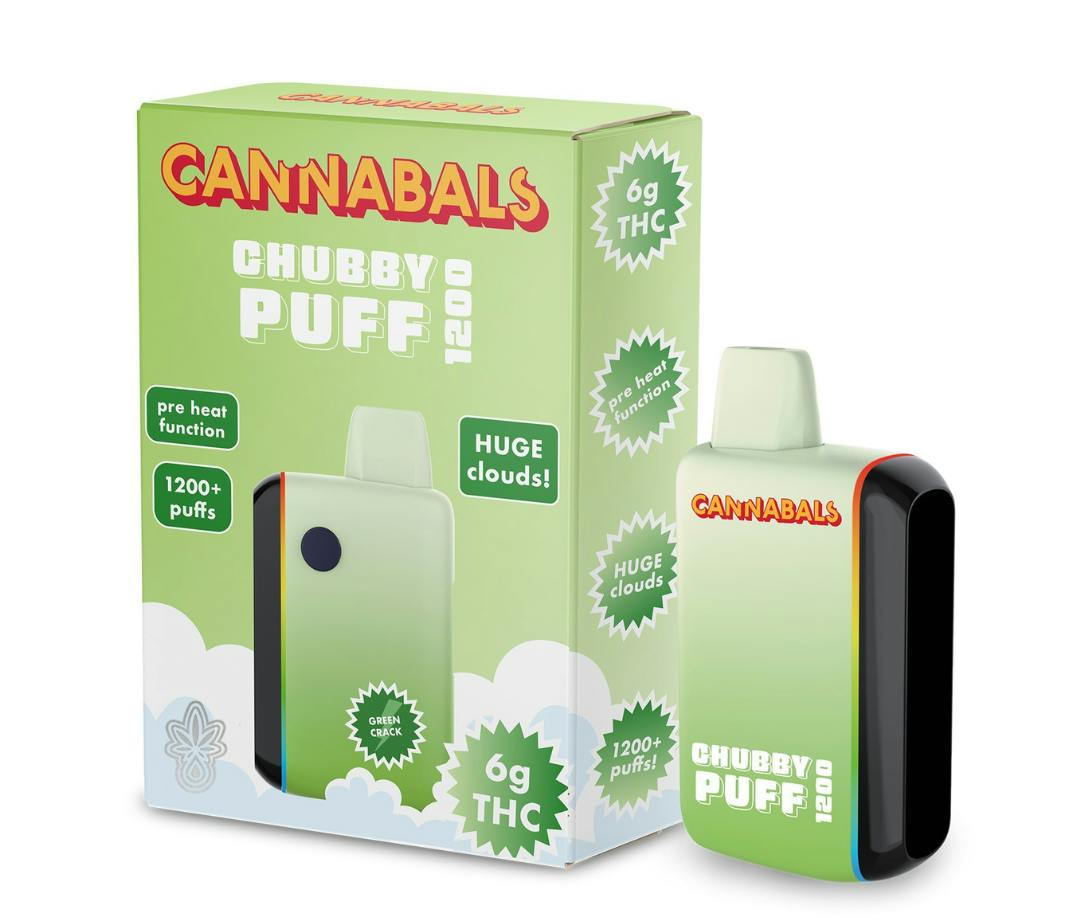 Cannabals Chubby Vape 6g - Green Crack