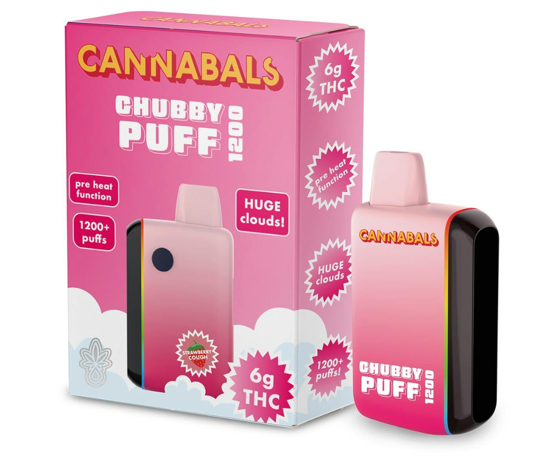 Cannabals Chubby Vape 6g - Strawberry Cough