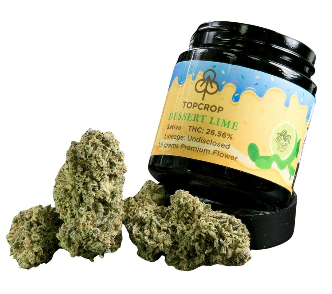 Top Crop Premium Flower 3.5g - Dessert Lime
