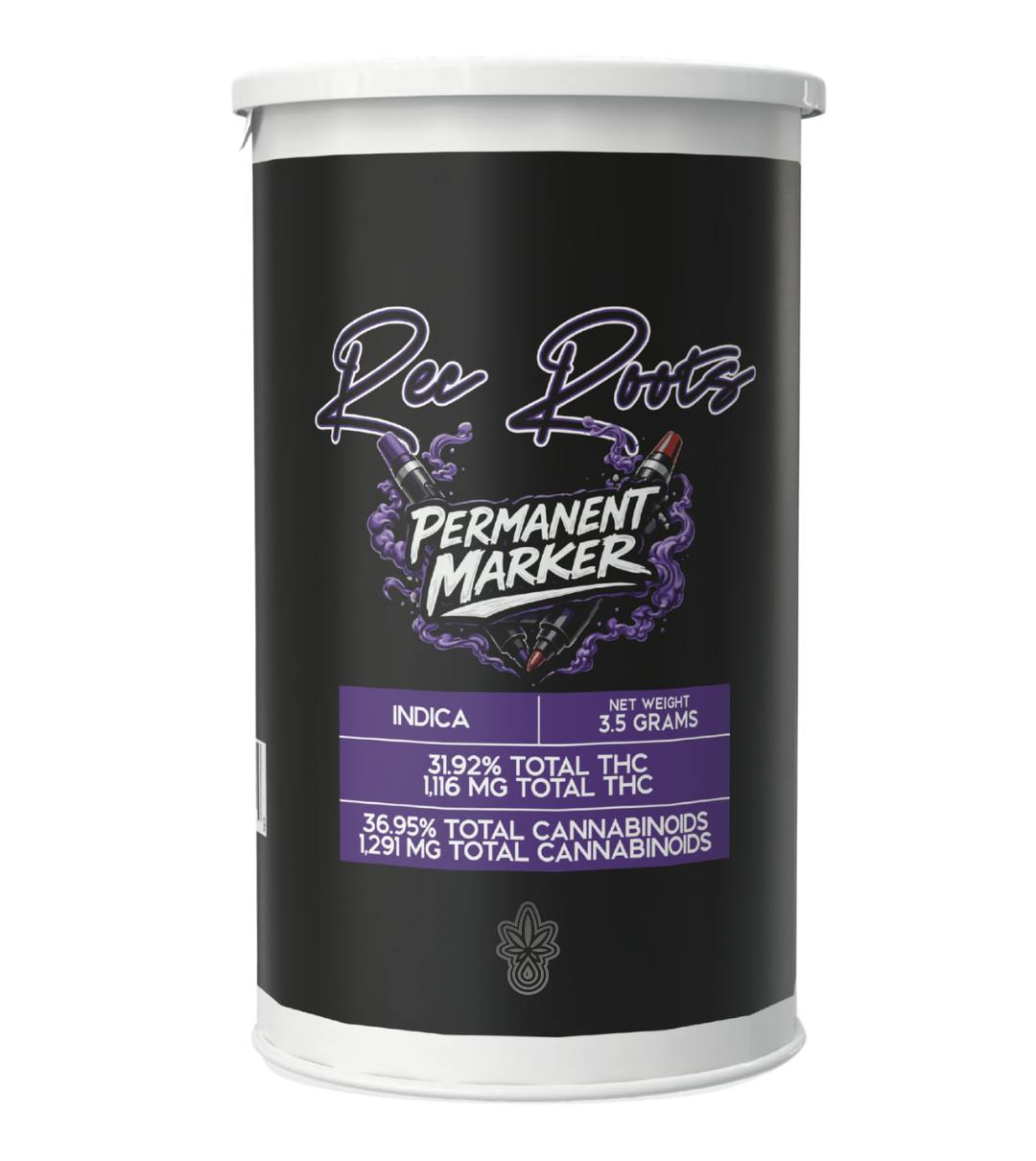 Rec Roots Mid-Tier Flower 3.5g - Permanent Marker