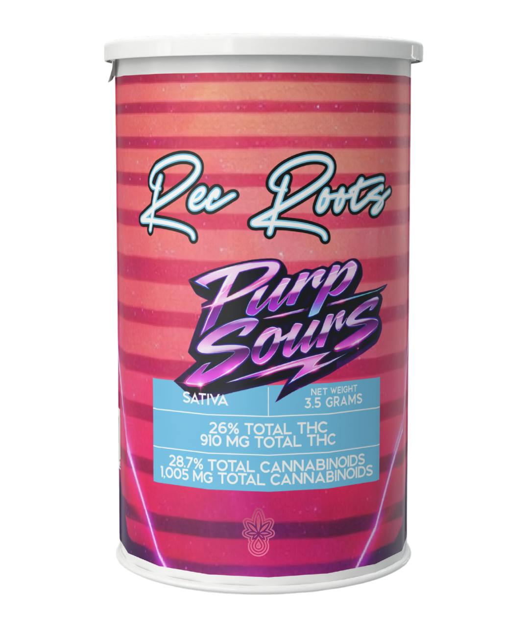 Rec Roots Mid-Tier Flower 3.5g - Purp Sours