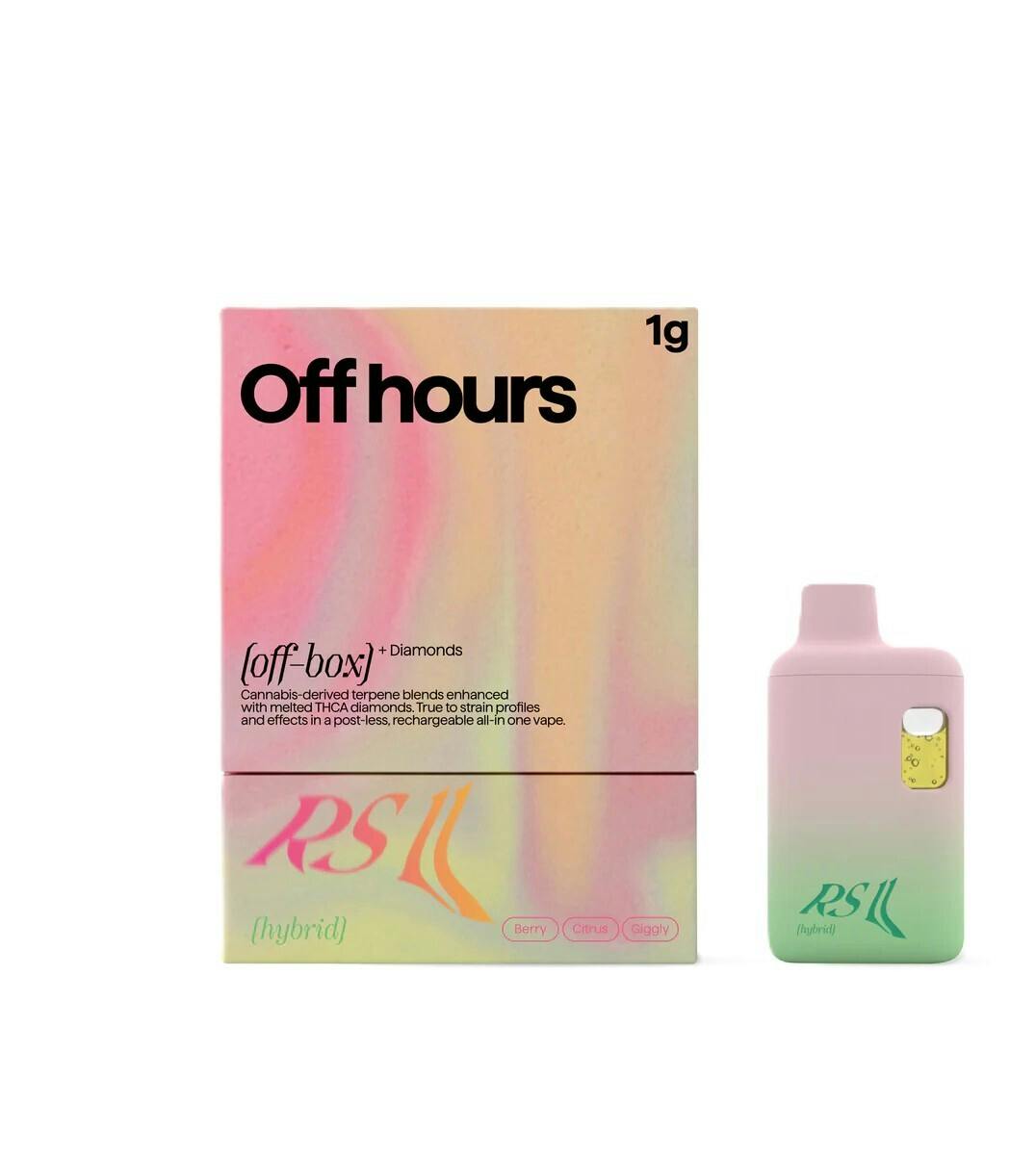 Off Hours 1g Box All-in-one Vape Pen - RS-11 cannabis product