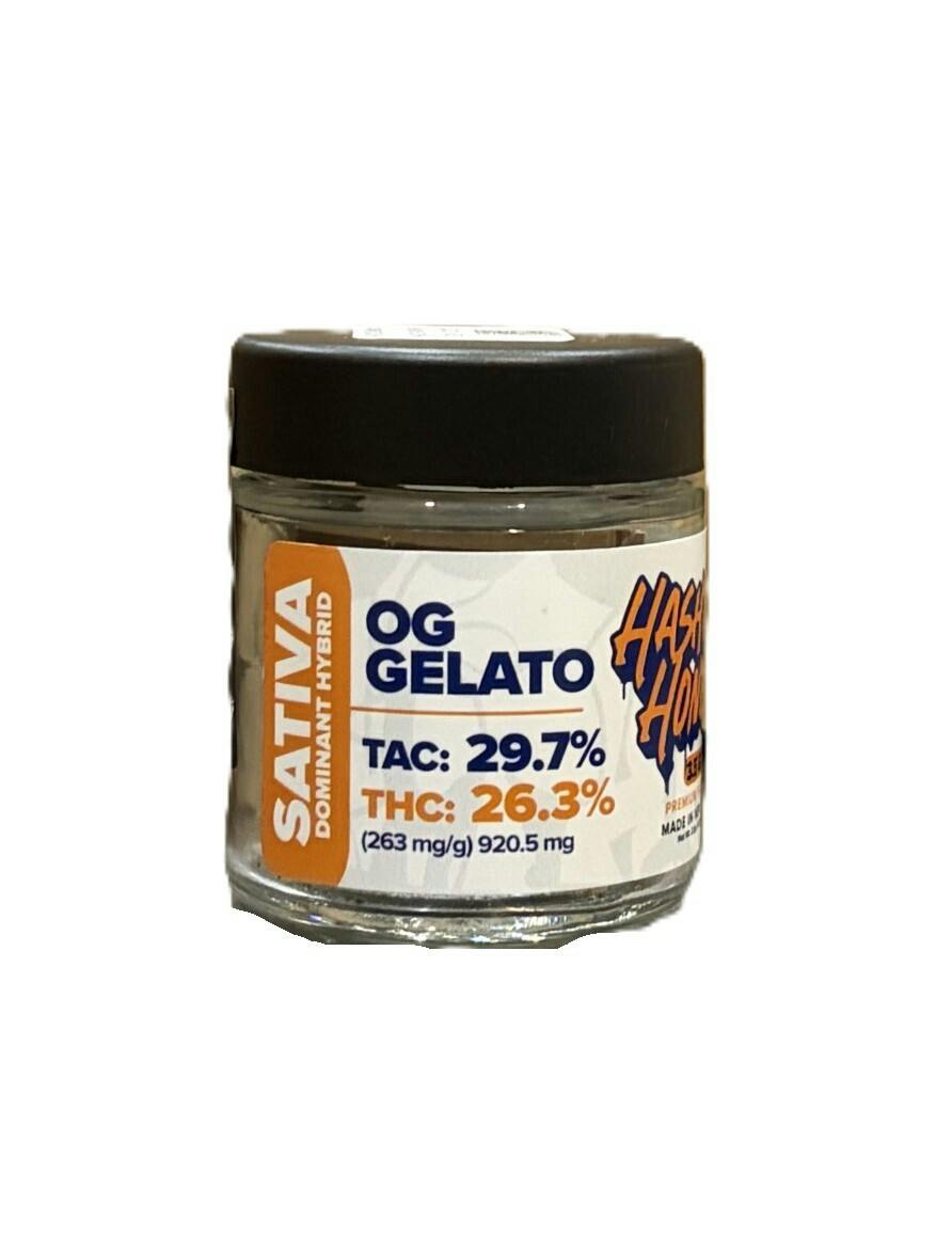Hashtag Honey 3.5g Glass Jar - OG Gelato
