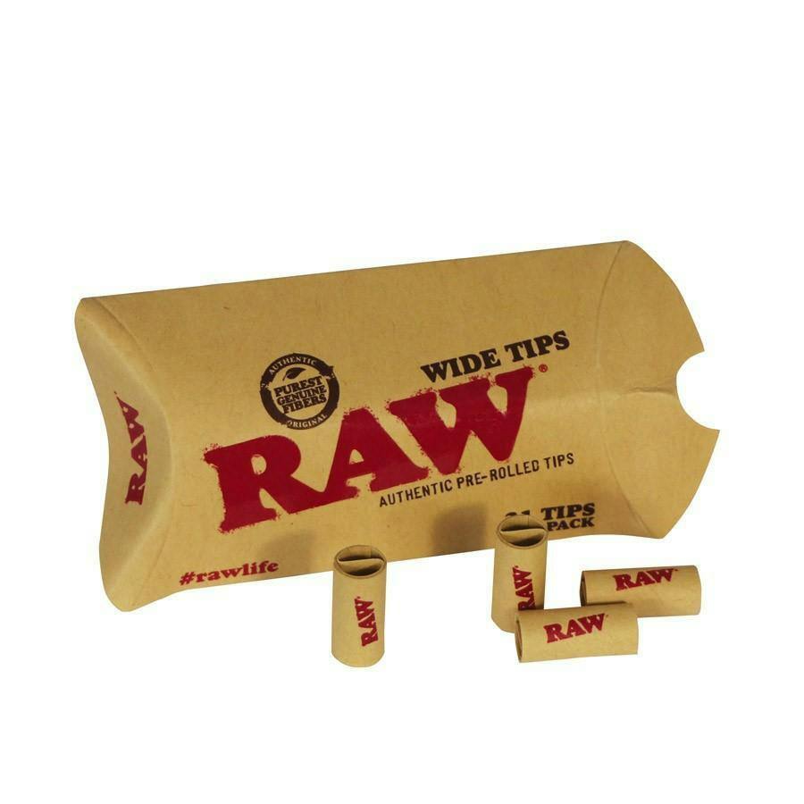 Raw WIDE Pre Rolled Tips