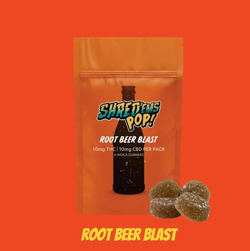 Root Beer Blast Soft Chews 4 Pack | Shred'em