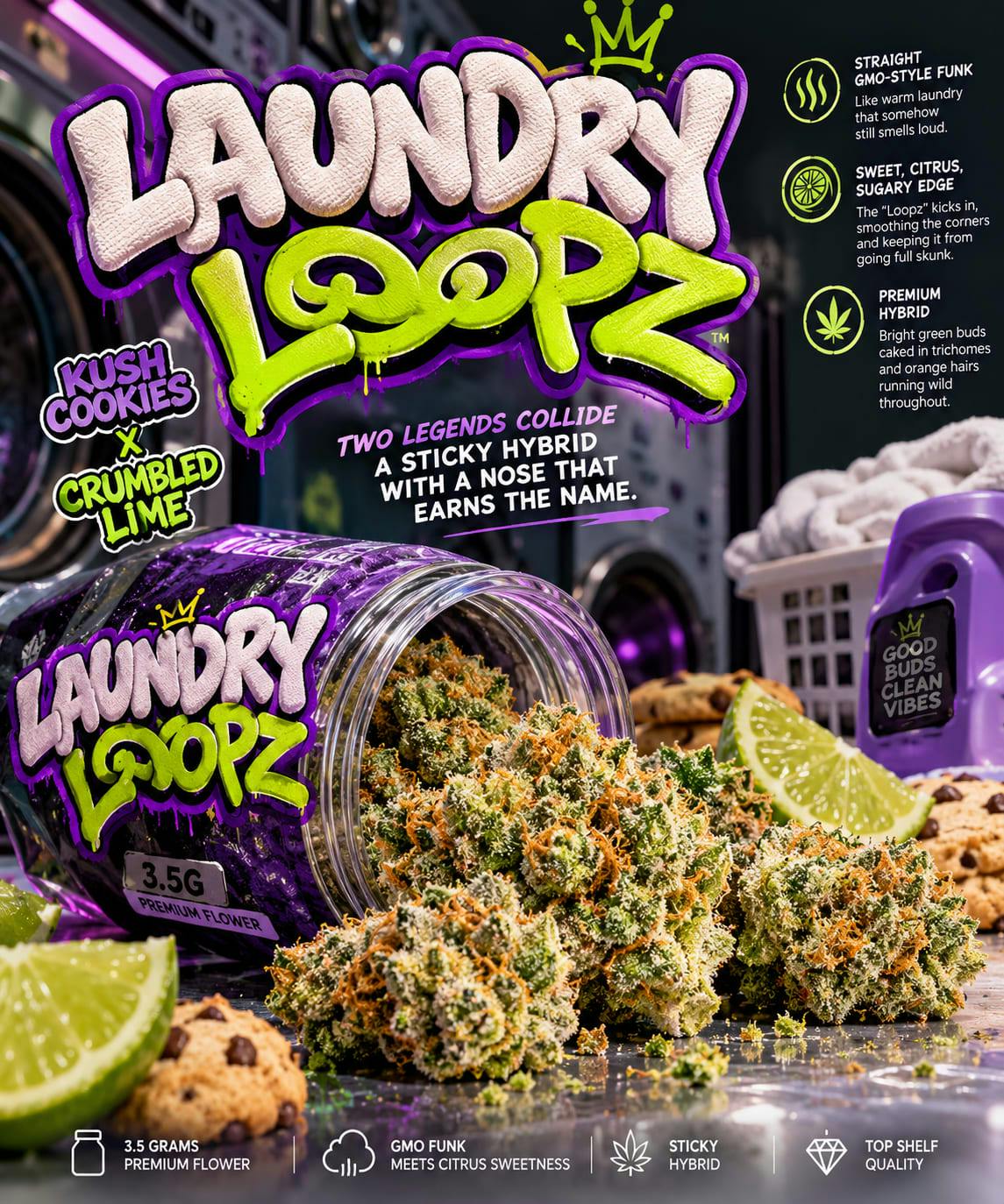 Laundry Loopz 3.5g Hybrid Flower