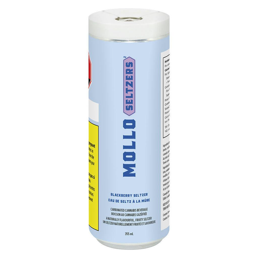Mollo Seltzers - Blackberry Seltzer - Beverages