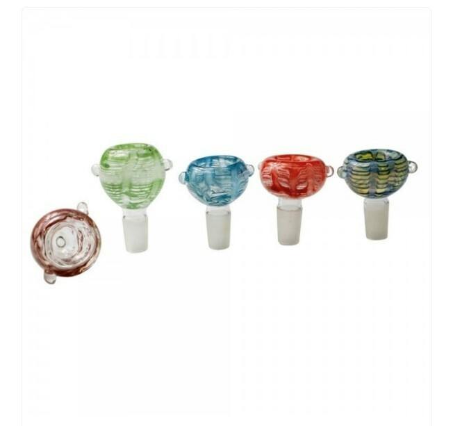 bowl 14mm male Glass/Glass Flower Bowl, assorted colors