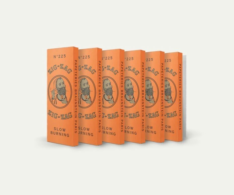 papers ZZ FRENCH ORANGE by Zig Zag