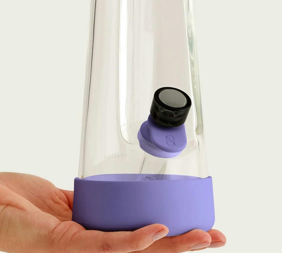 silicone/bong Moonlight (purple) accessory for Session Goods bong