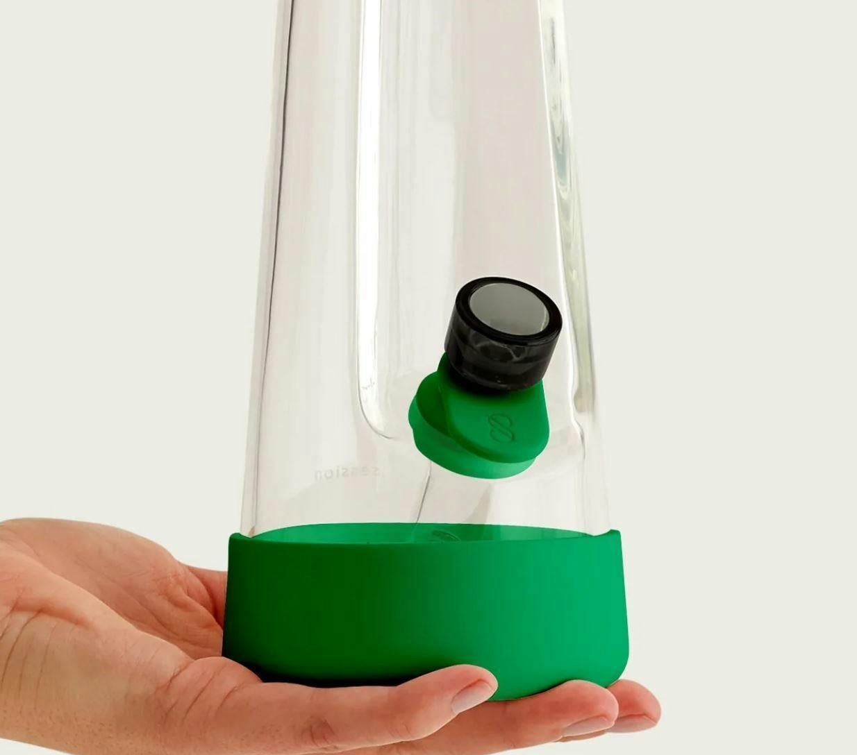 silicone/bong Desire (emerald green) accessory for Session Goods bong
