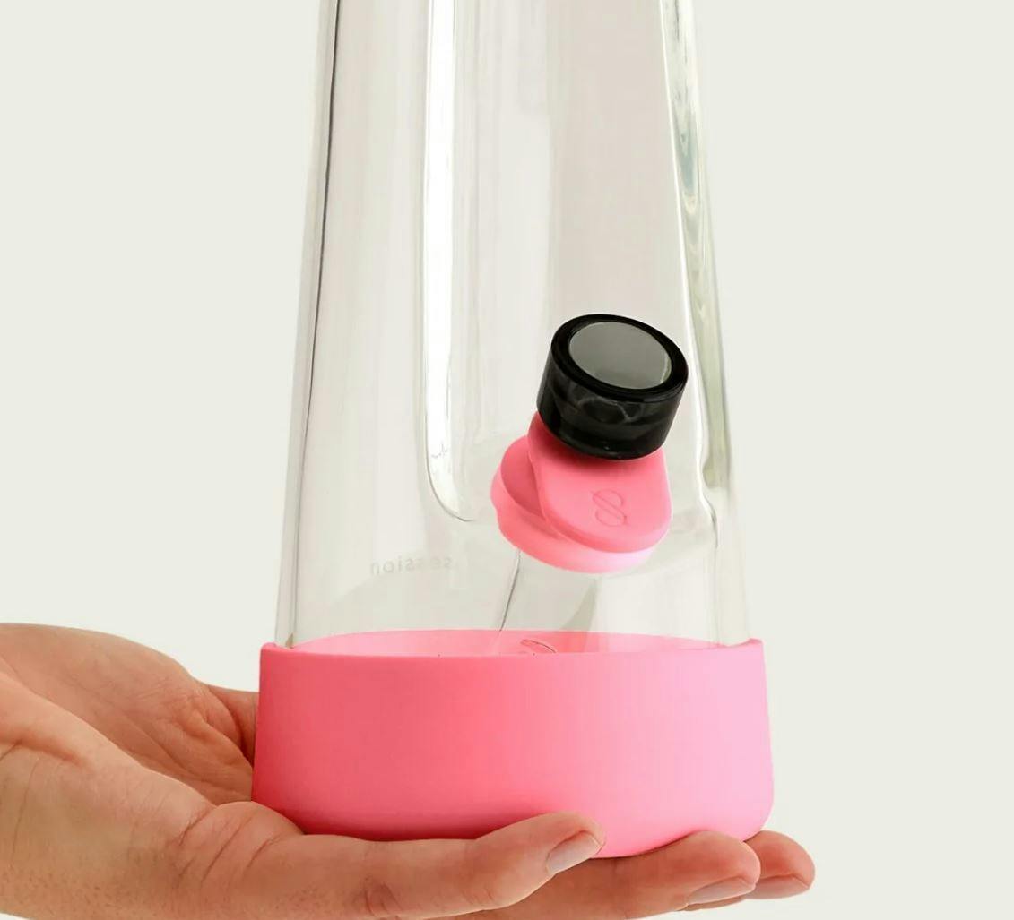 silicone/bong Blush (pink) accessory for Session Goods bong