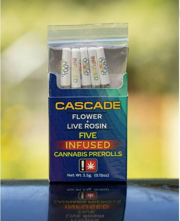 ipr CV 5pk BLACK RASPBERRY *EB* Infused preroll pack