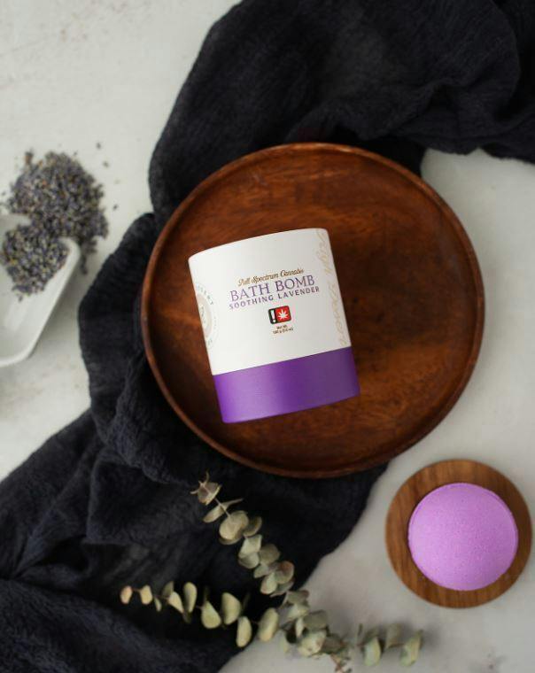 bath bomb Lavendar by High Desert Pure