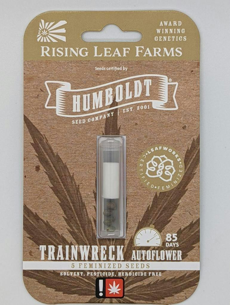 seeds TRAINWRECK auto 5pack (scan 5 times for compliance) $55 total per pack $11x5 per pack