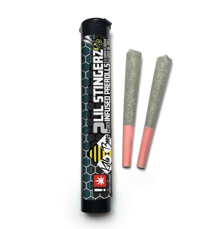 ipr KB 2pk HELLA JELLY lil stingers infused prerolls