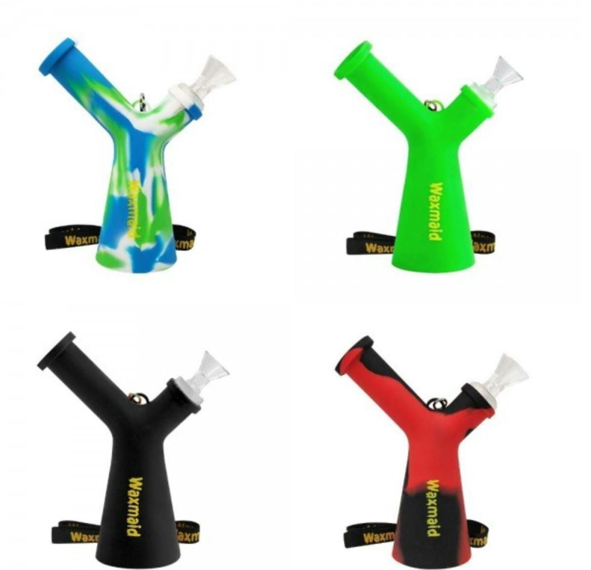 pipe/bong 6.5 " Silicone Waxmaid MR Y water pipe